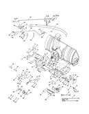 Winch/chute crank rod