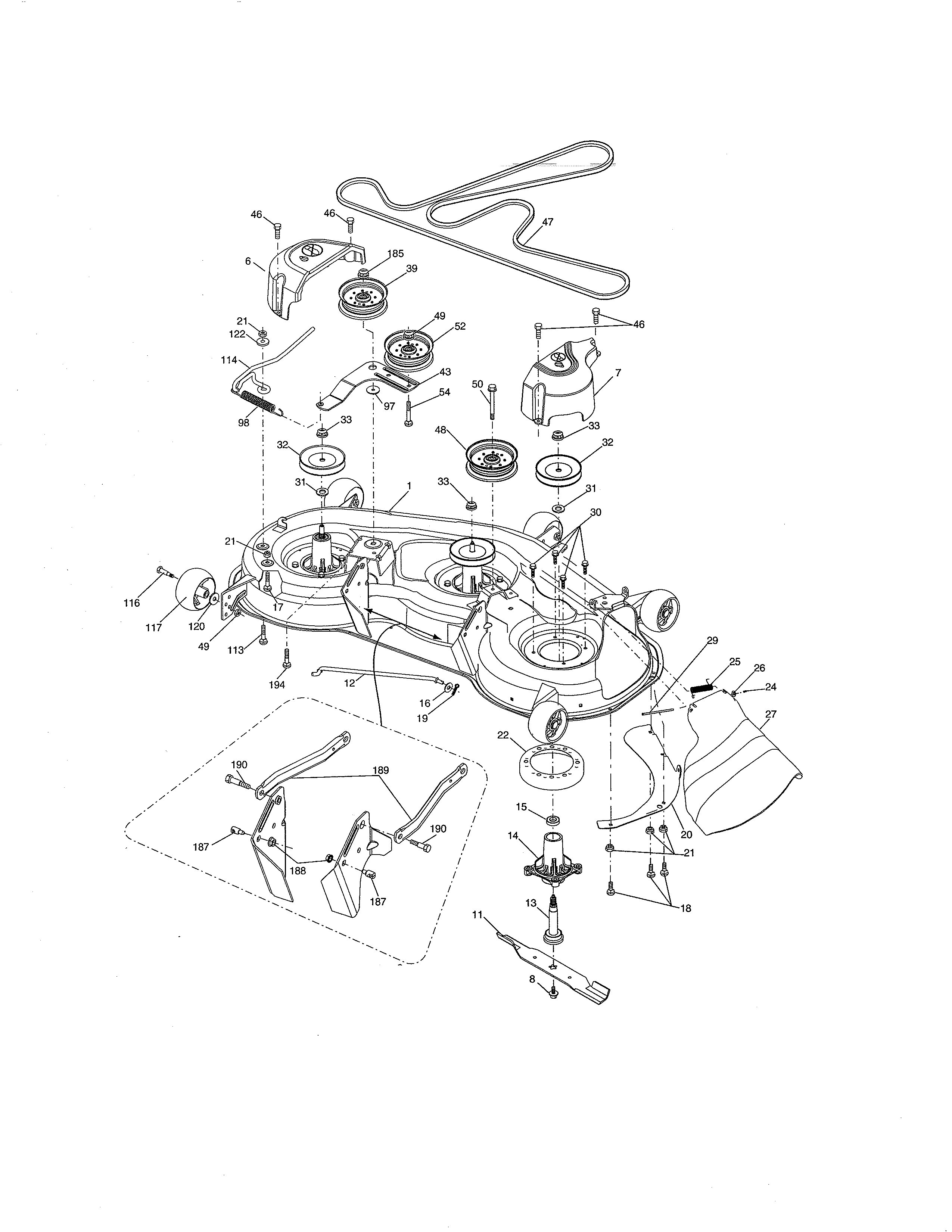 Mower deck