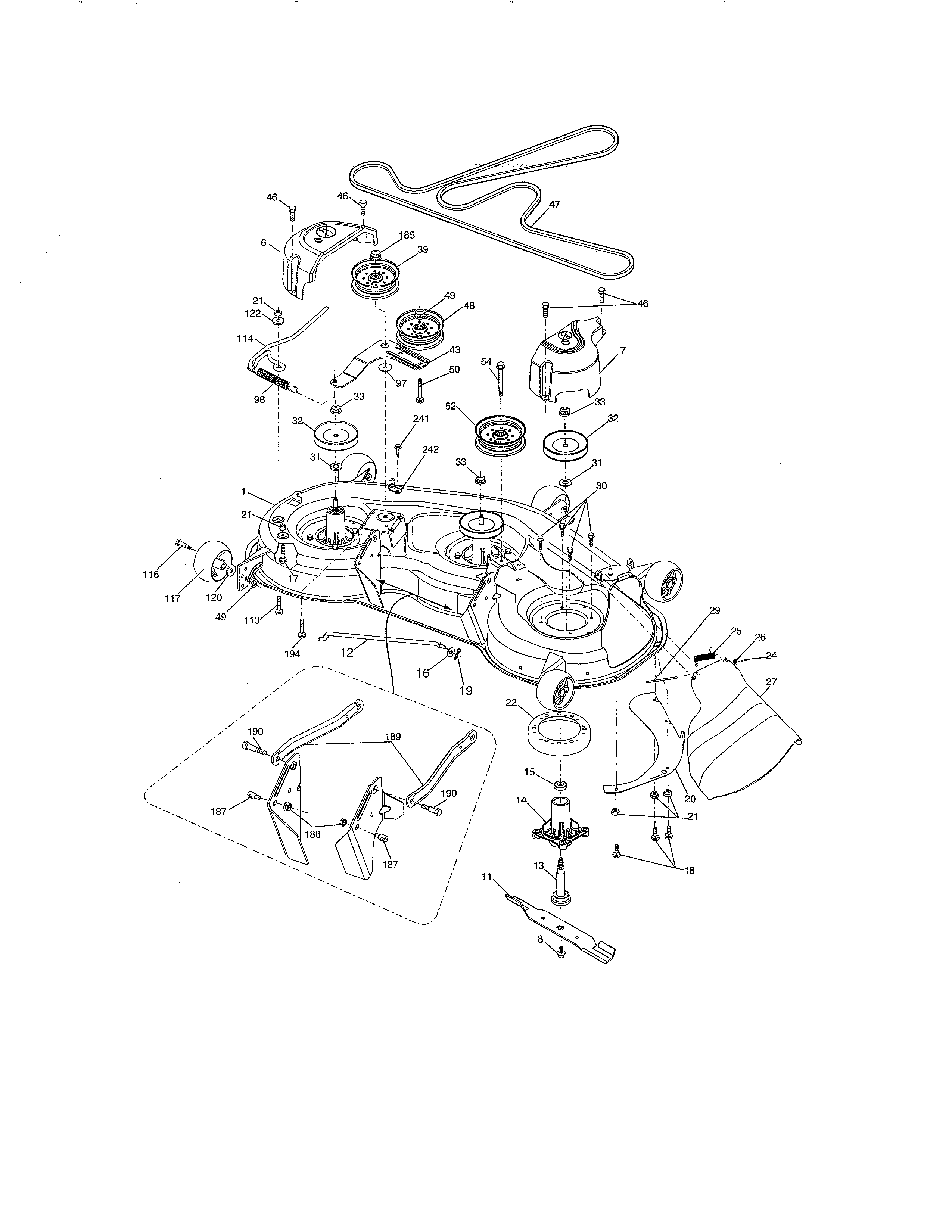 Official Craftsman 917288420 front engine lawn tractor parts Sears PartsDirect