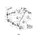 Upper handle/crankcase/crankshaft