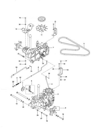 Hydraulic pump - motor