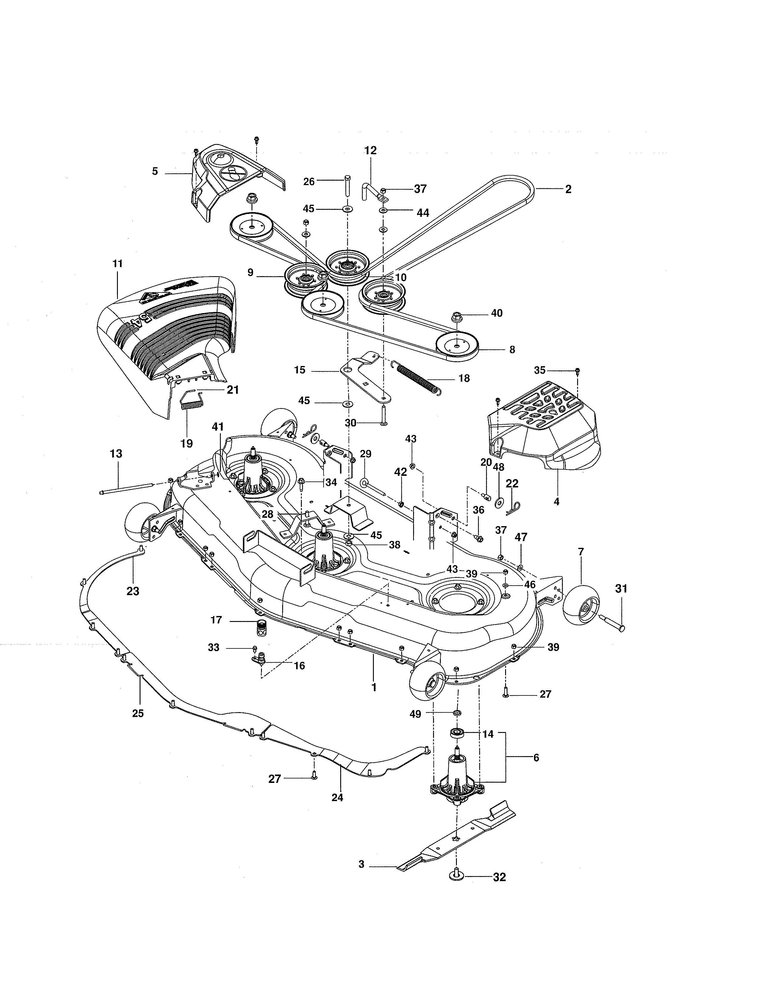 Official Husqvarna 289820 rear-engine riding mower parts