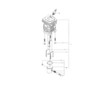 McCulloch CS340 cylinder & piston diagram