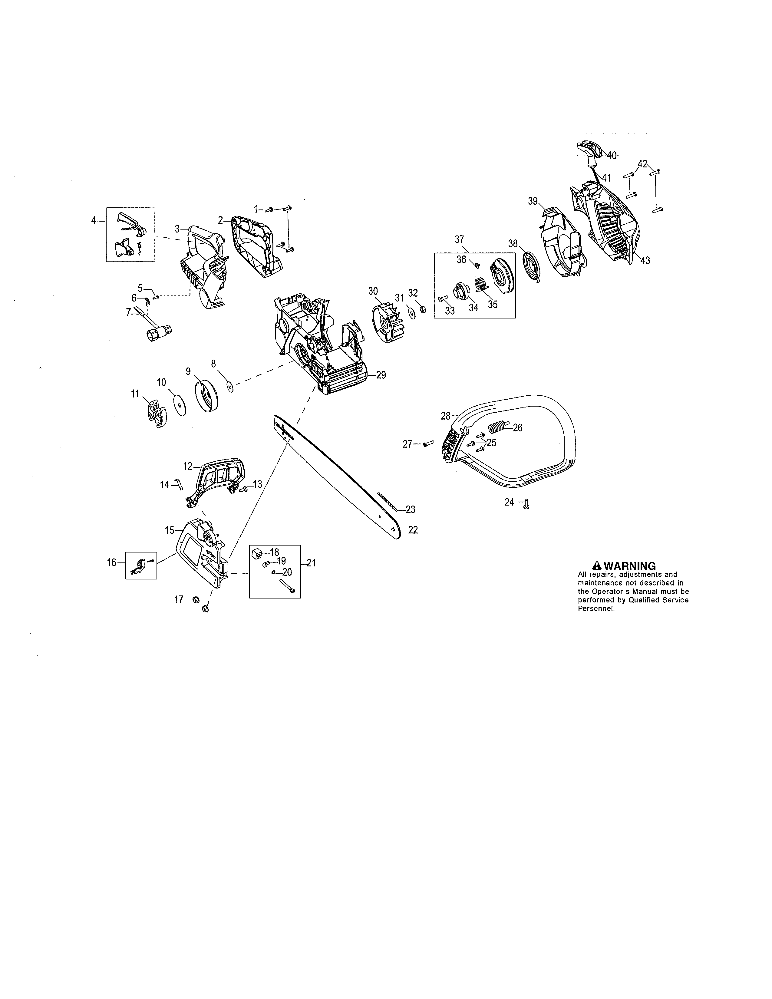 Chassis/bar/handle