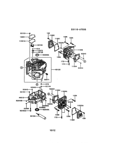 Cylinder/crankcase