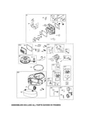 Carburetor/blower housing