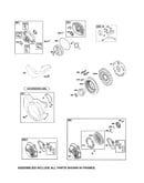 Blower housing/starter/flywheel