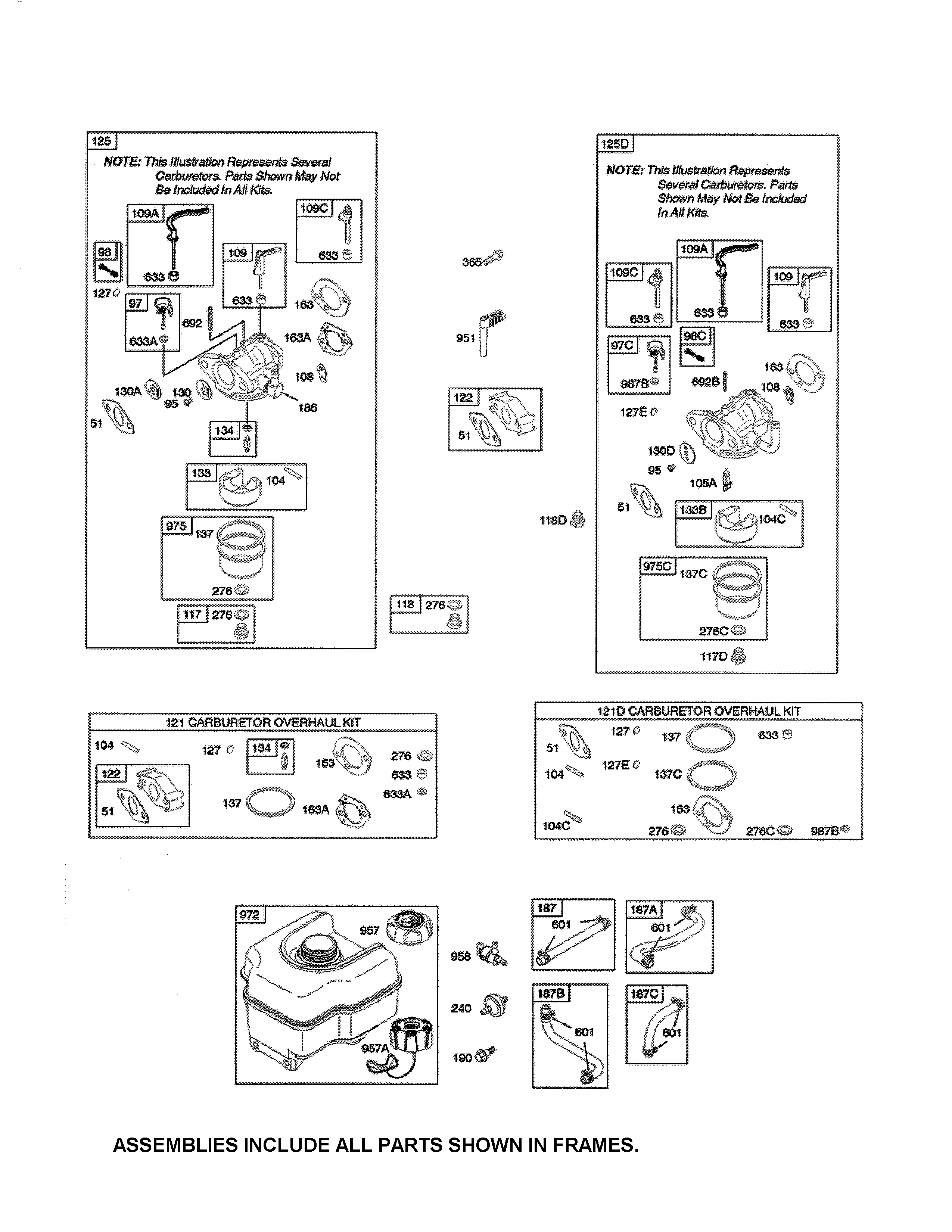 CARBURETOR/FUEL SUPPLY
