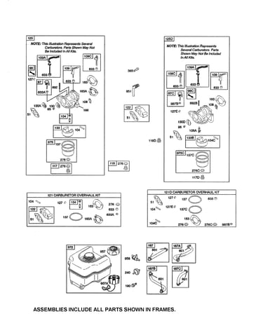 Carburetor/fuel supply