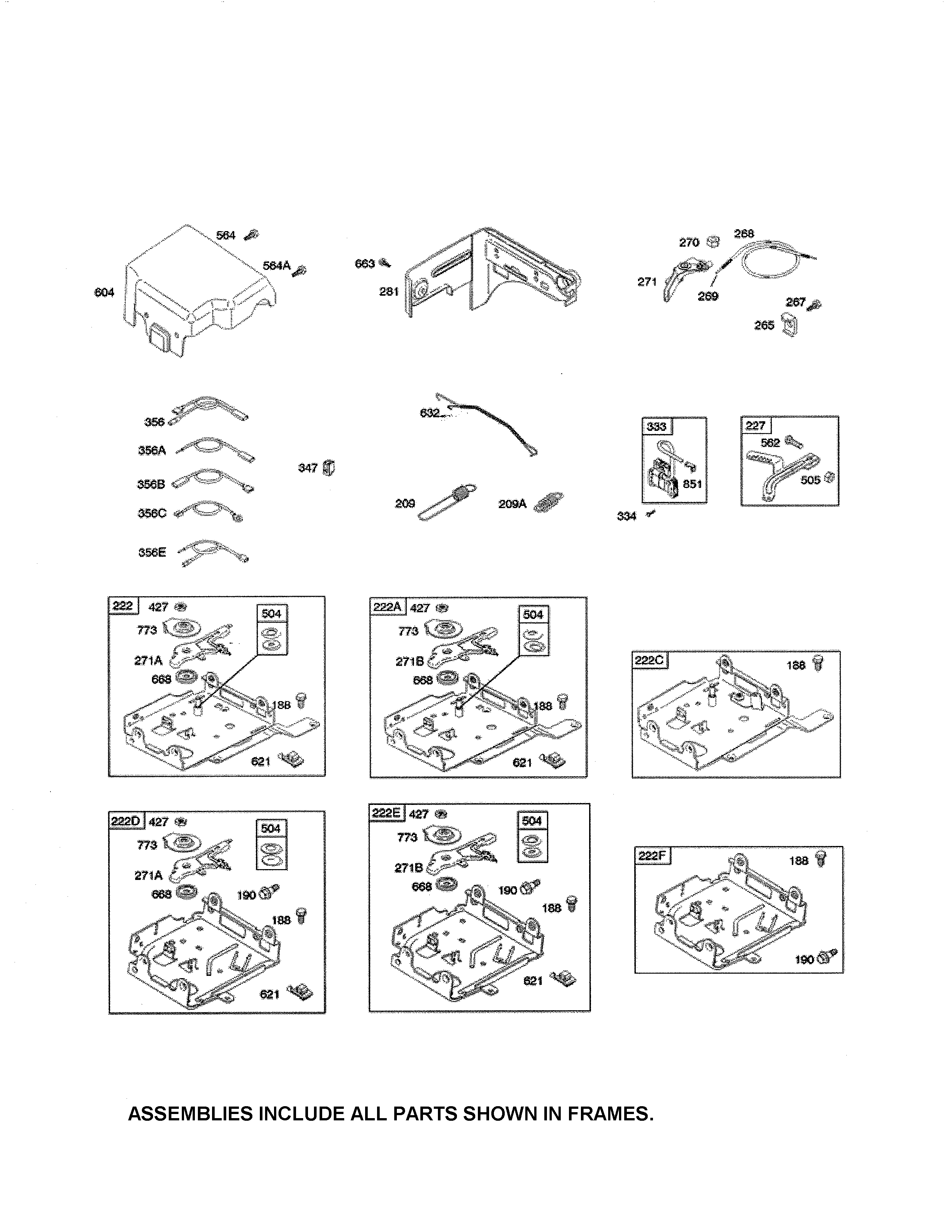 CONTROLS/GOVERNOR SPRING/IGNITION