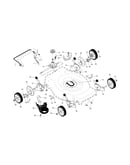 Drive control/gear case/wheels