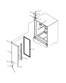 Left refrigerator door