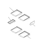 Refrigerator shelving