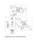 Motor-starter/head cylinder