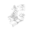 Craftsman 12728875 kickplate/seat assembly diagram
