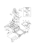 Kickplate/seat assembly