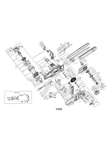 Electric chain saw