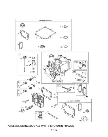 Cylinder/head-cylinder