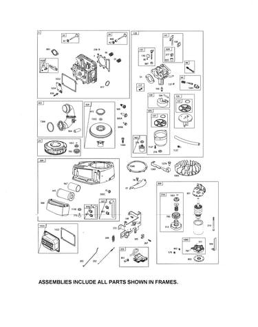 Carburetor/starter motor
