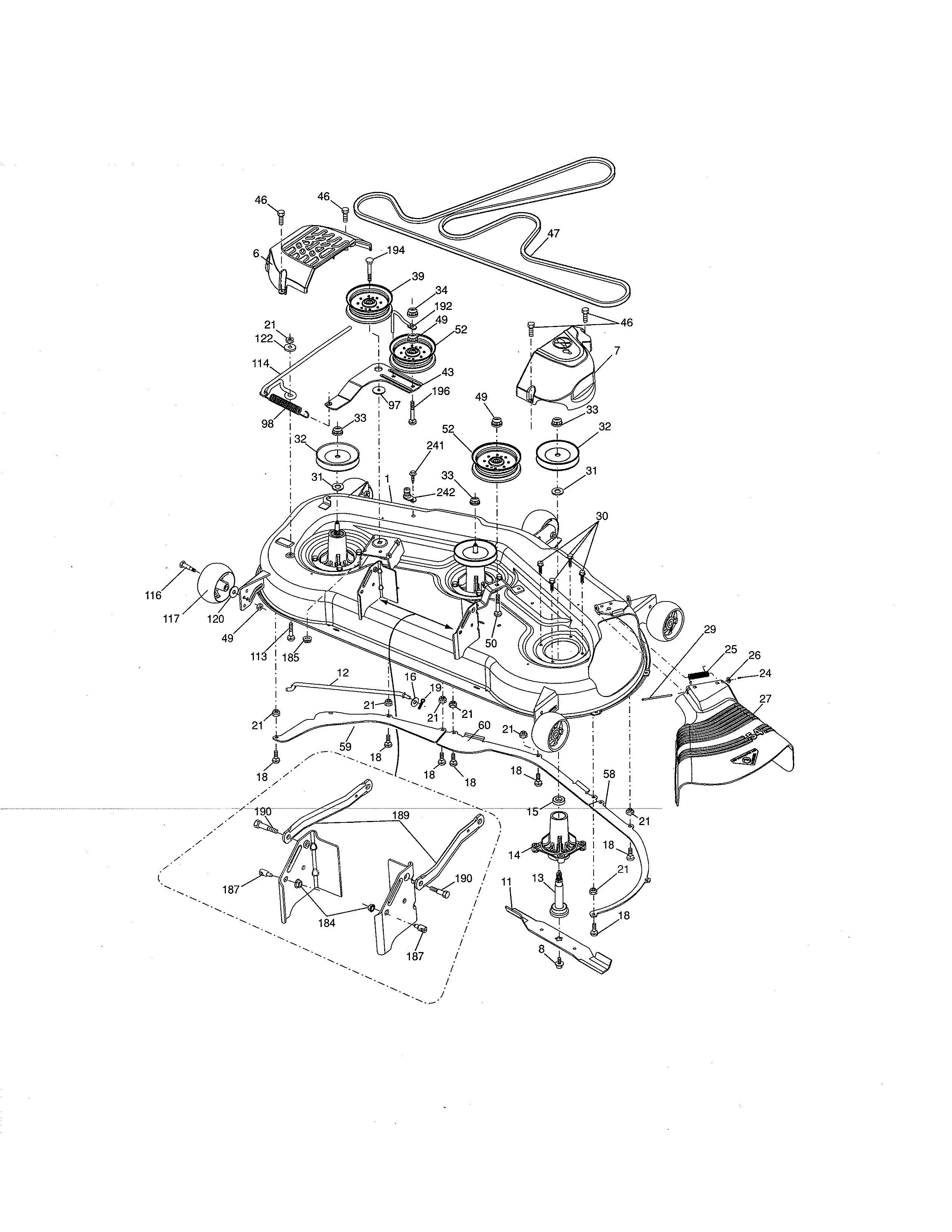 Mower deck