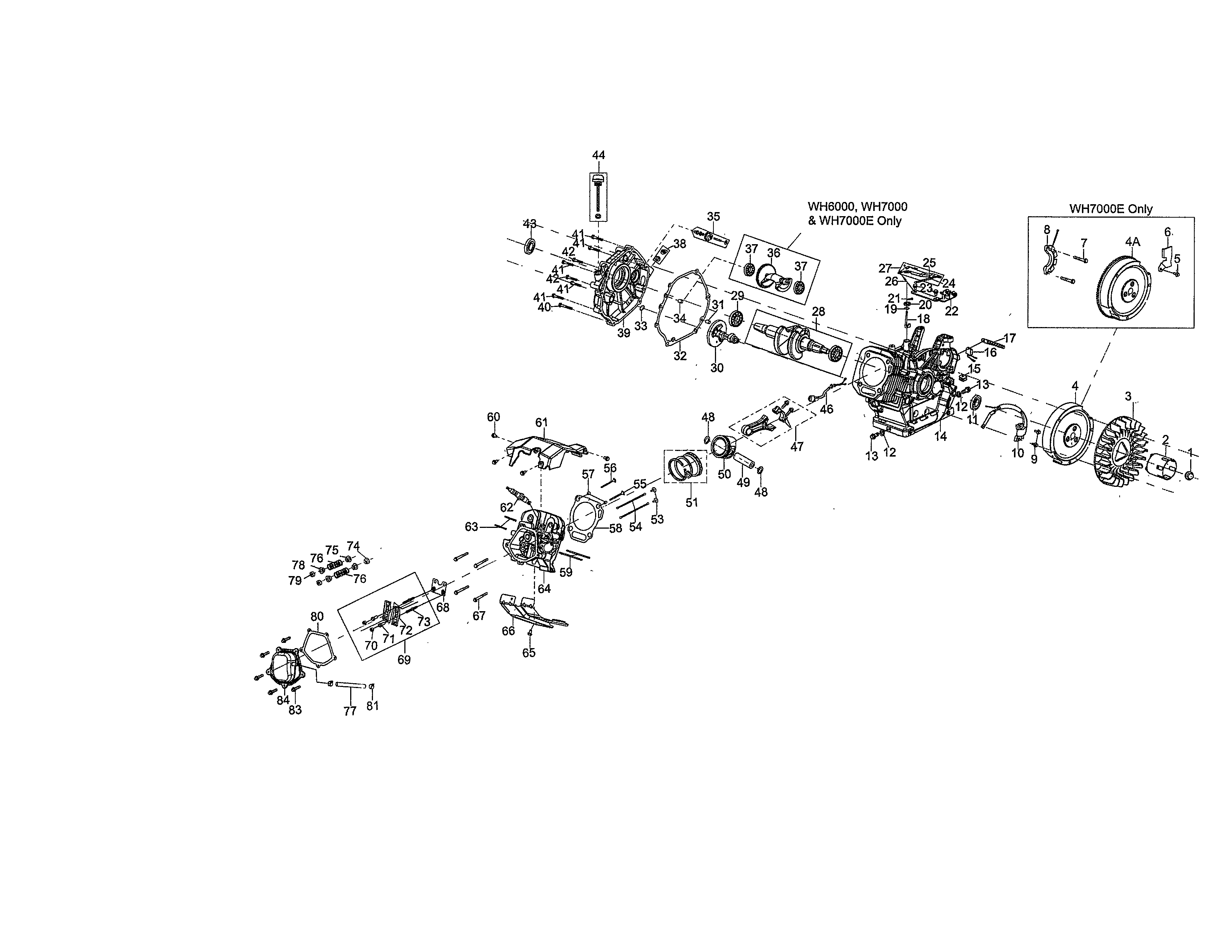 CRANKCASE/HEAD-CYLINDER