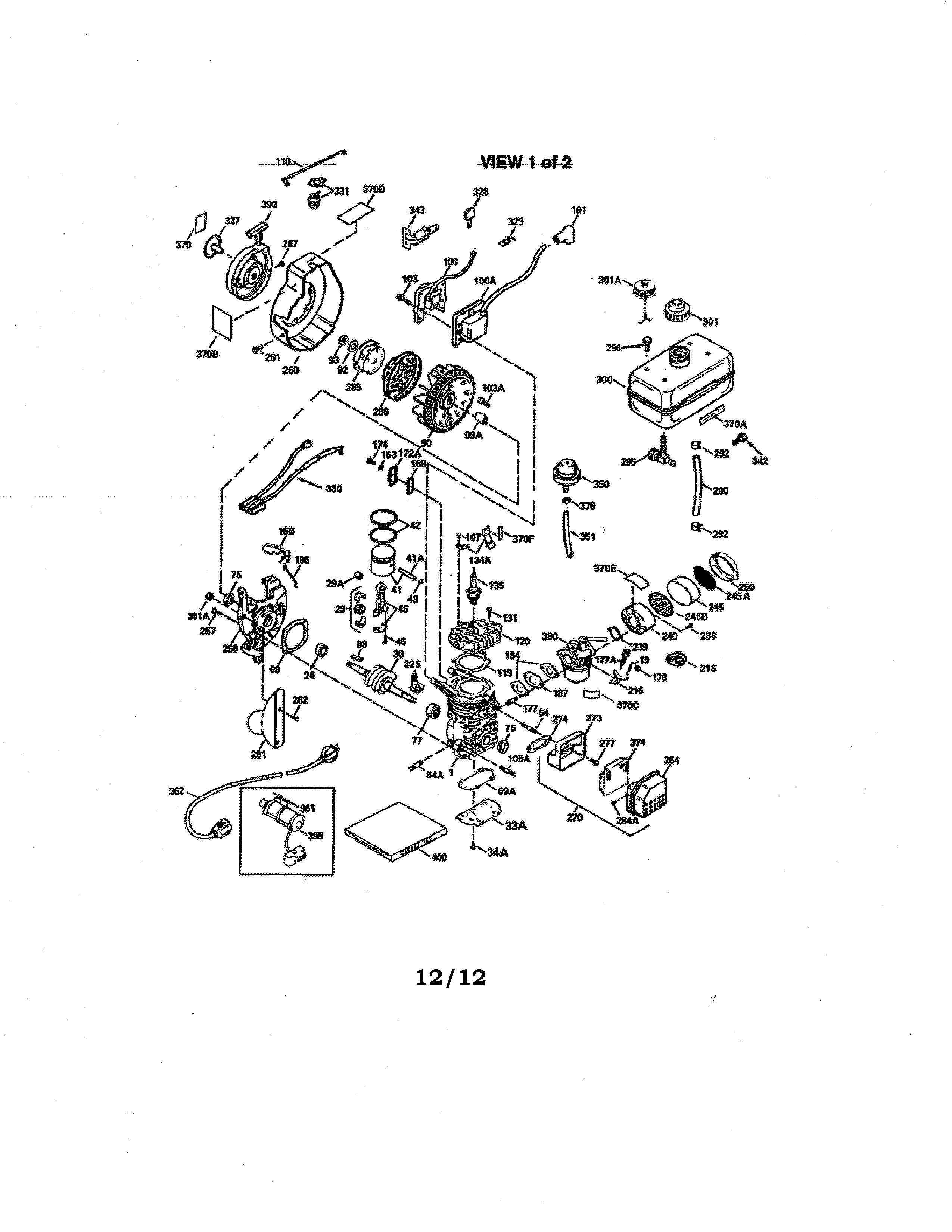 CYLINDER/FUEL TANK