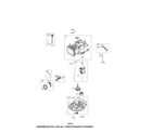 Briggs & Stratton 09P602-0039-F1 cylinder/crankshaft diagram