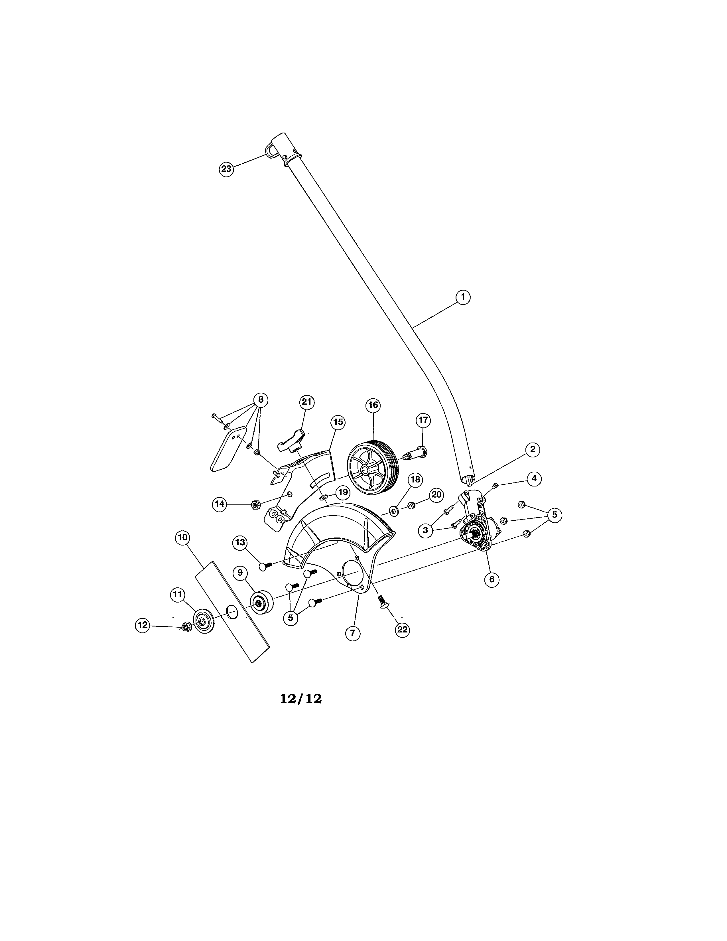 Universal edger attachment