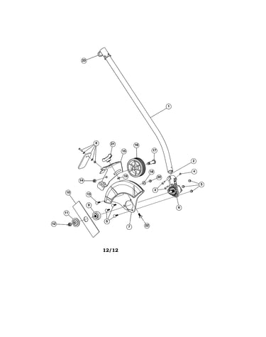 Universal edger attachment