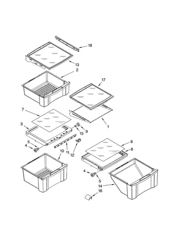 Refrigerator shelf