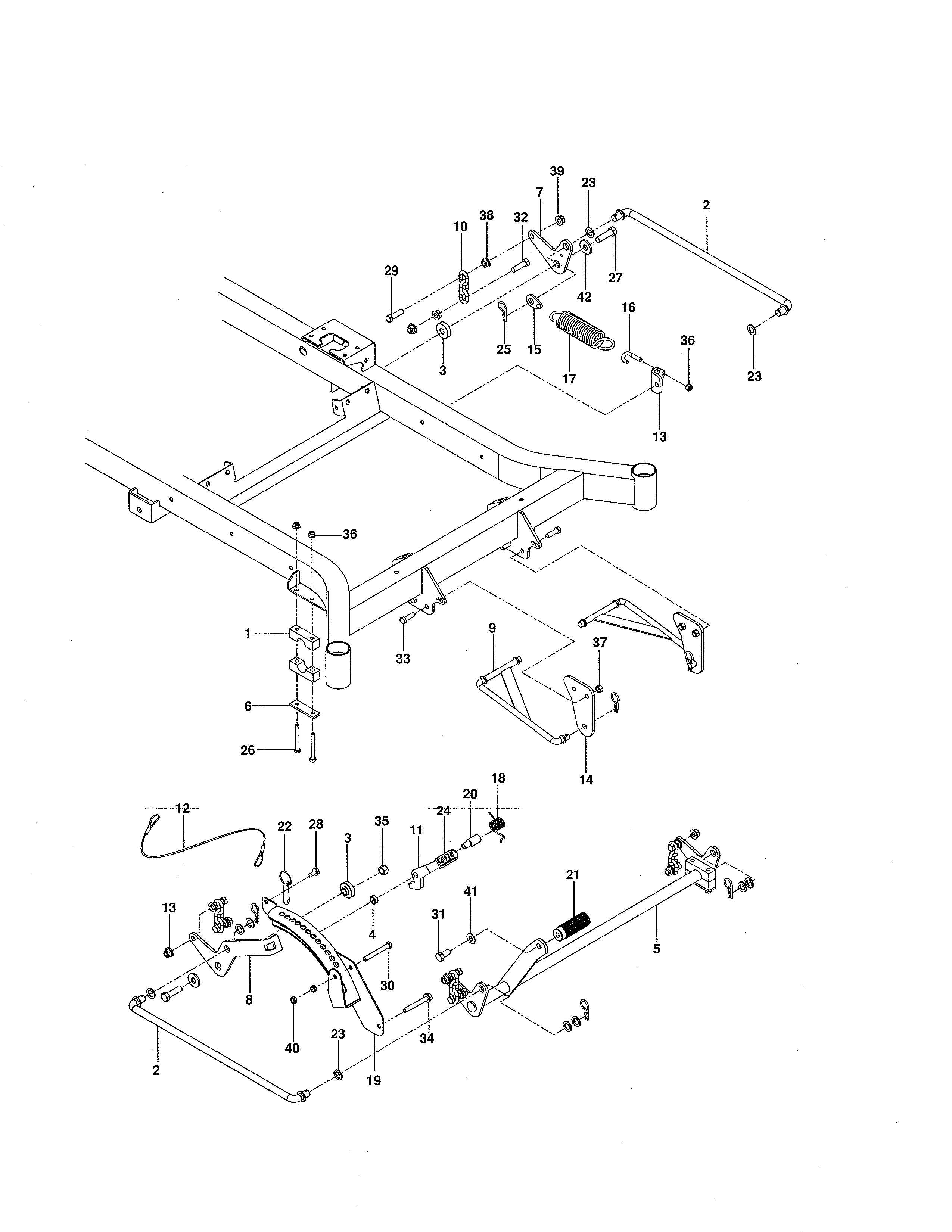 MOWER LIFT / DECK LIFT