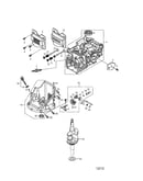 Cylinder/crankshaft