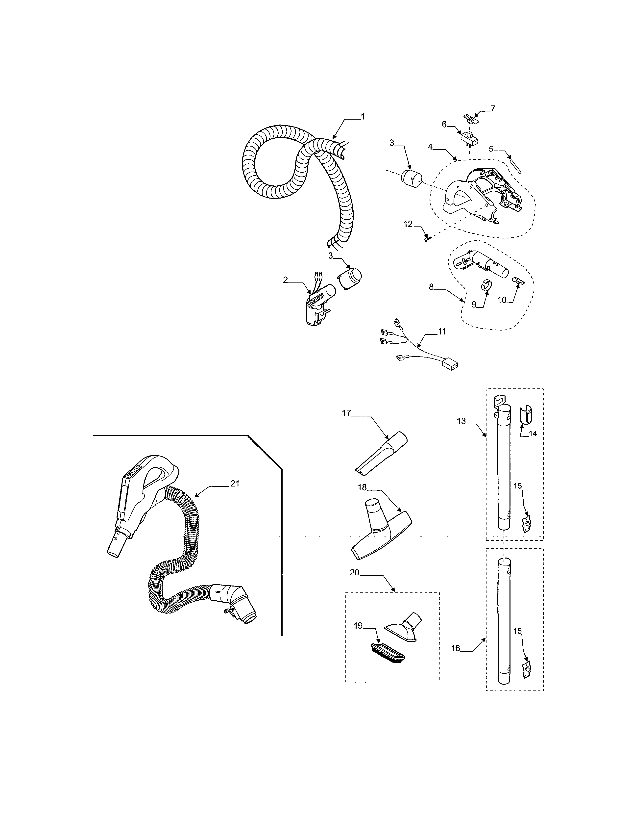 Hose & attachment