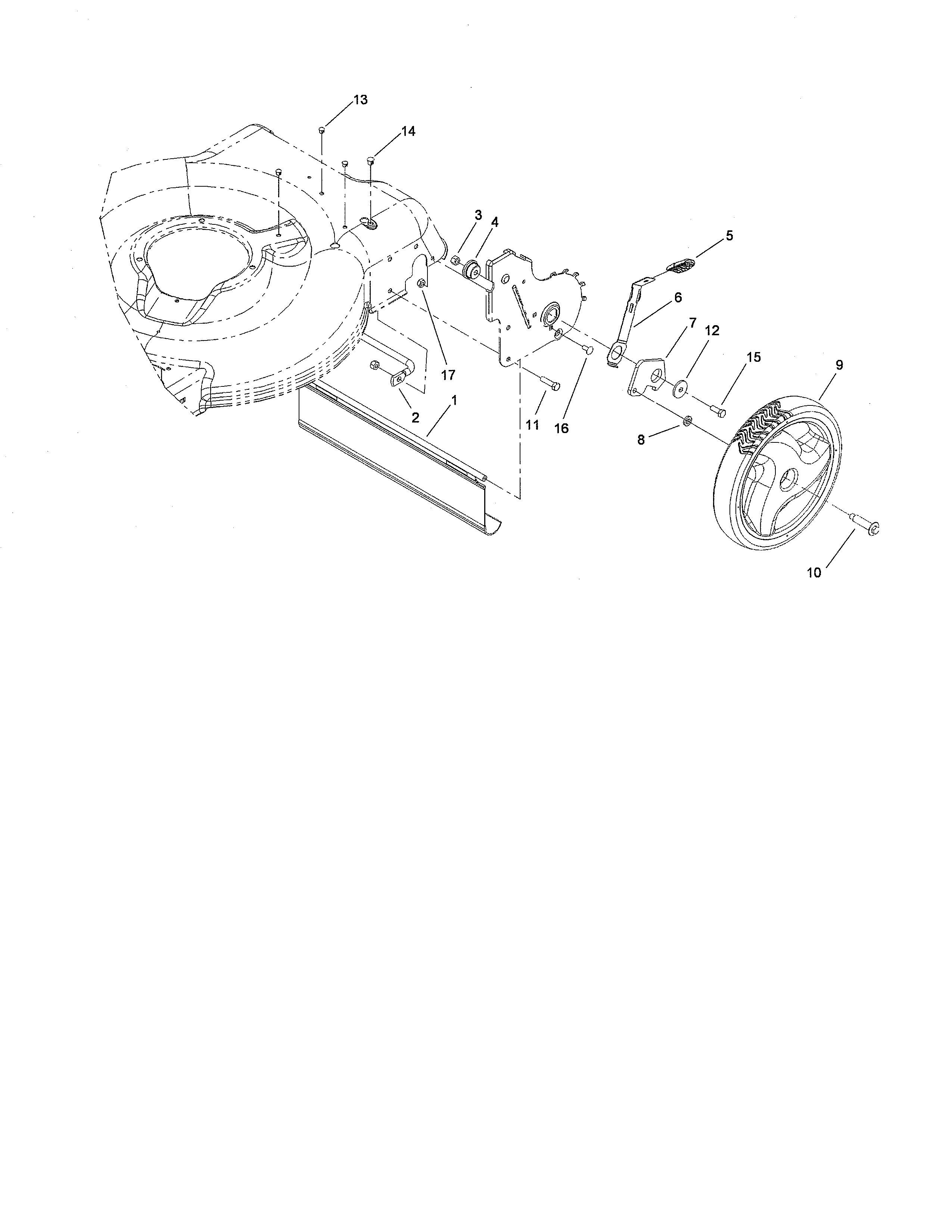 Rear axle