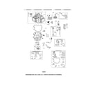 Briggs & Stratton 445677-4188-G5 cylinder/gasket sets diagram