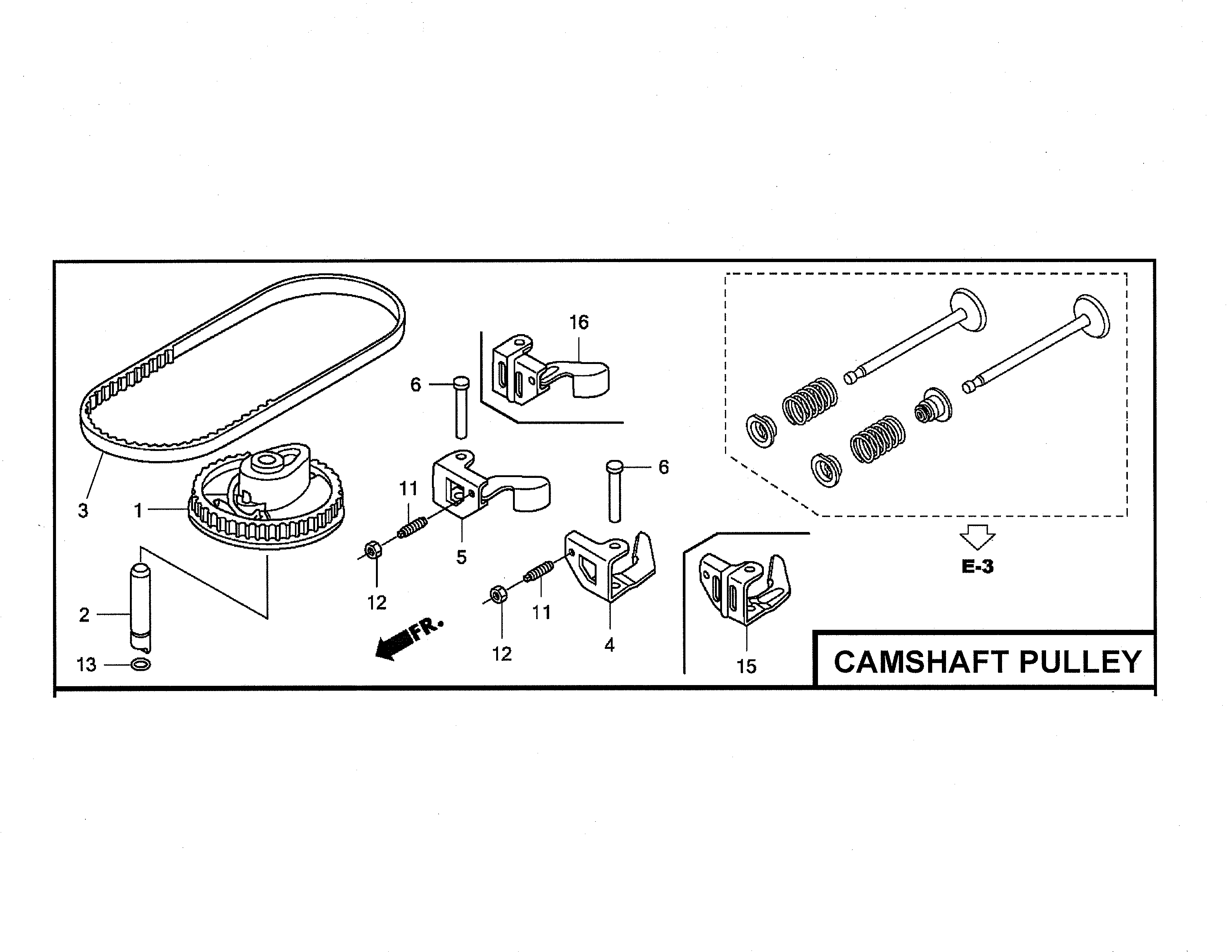 Camshaft pulley