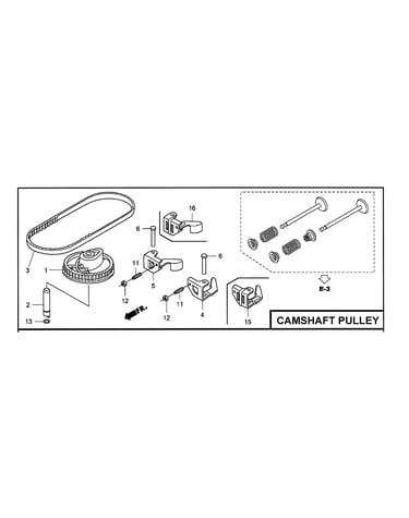 Camshaft pulley