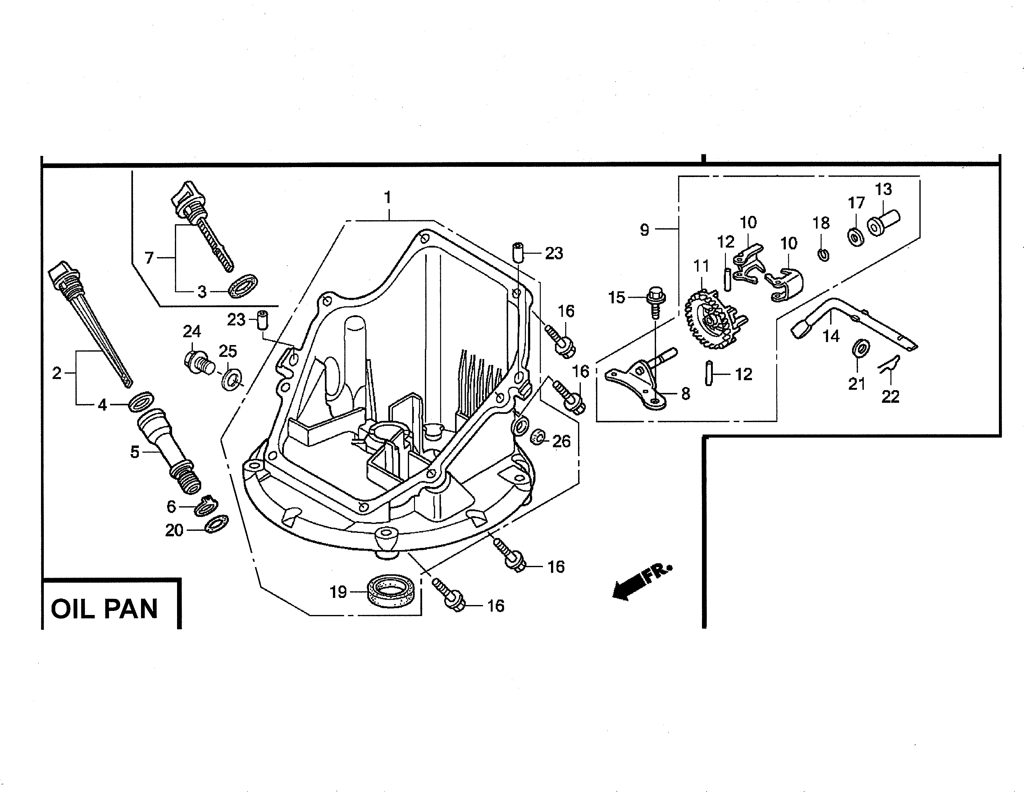Oil pan