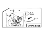 Honda GCV160-LA0S3-ED chose base diagram