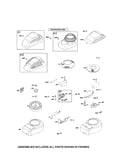 Blower housing/flywheel