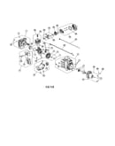 Starter housing/fuel tank