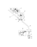 Drive shaft/handle/shield