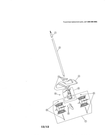 Power broom attachment