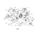 Fuel tank/starter housing