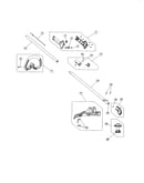 Drive shaft/shield/handle