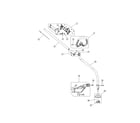 Craftsman 316731700 drive shaft/handle/shield diagram