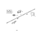 Craftsman 13953990DS rail assembly diagram