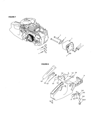 Muffler/handle/tank