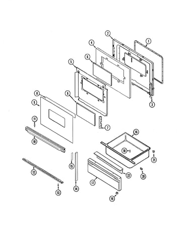 Door/drawer (adh/adl)