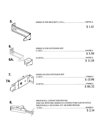 Service parts